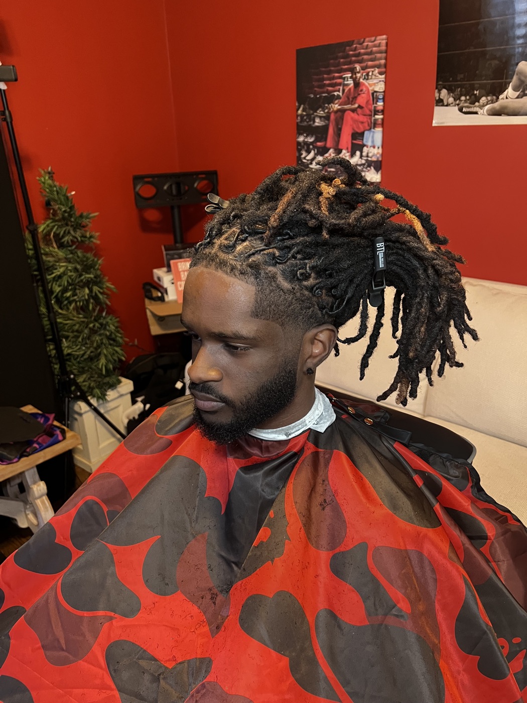 Client with 360 waves and a sharp line-up