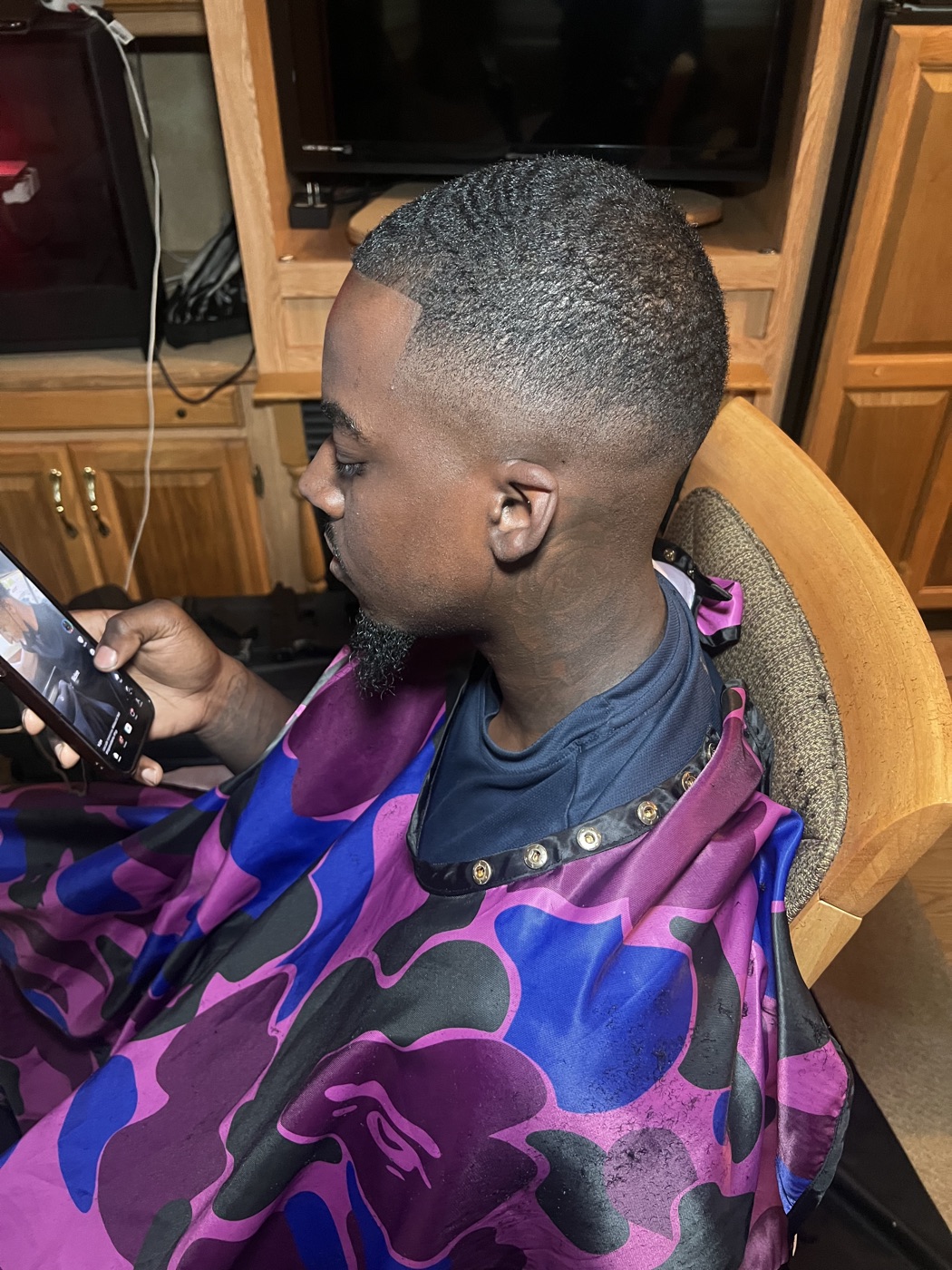 Taper fade haircut